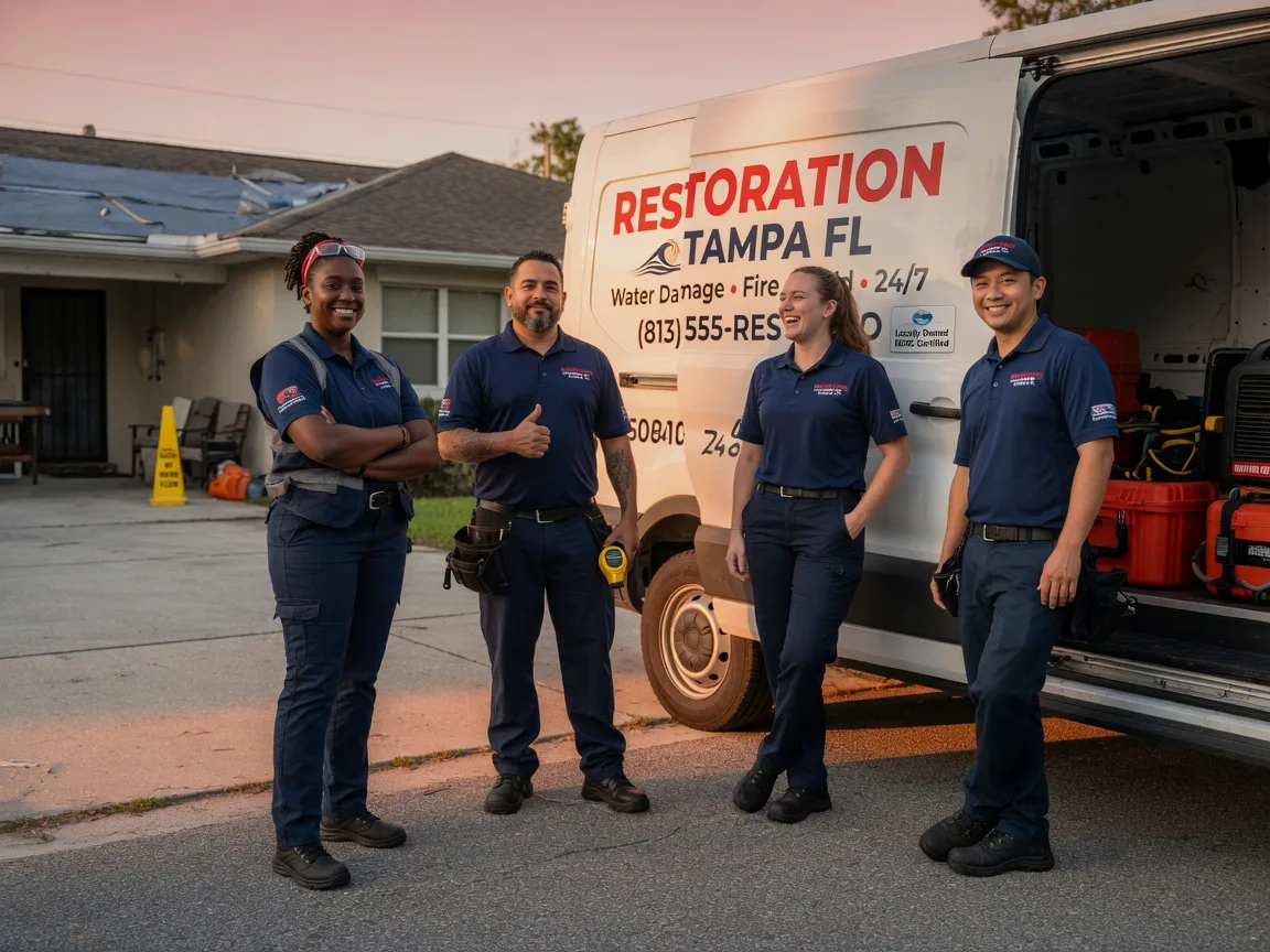 Water Damage Restoration company in Burkettsville, OH